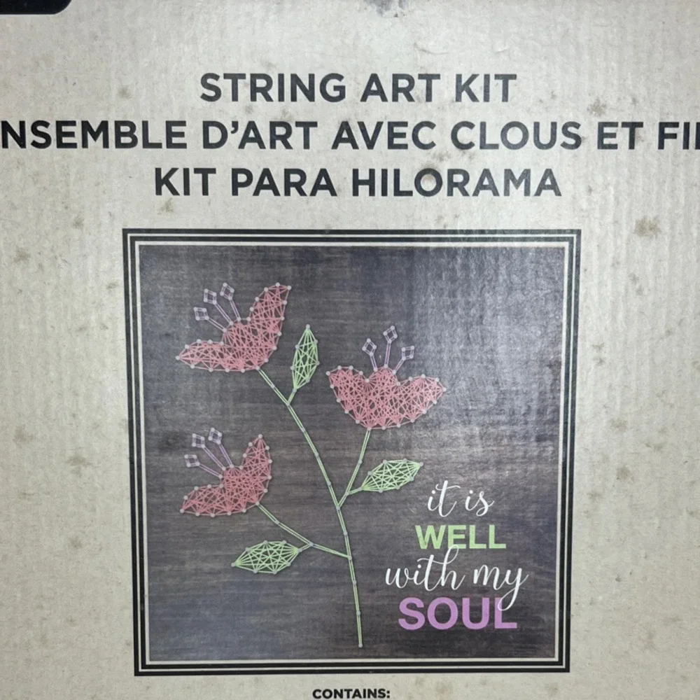 Hampton Art String Art Kit It Is Well With My Soul WD0202